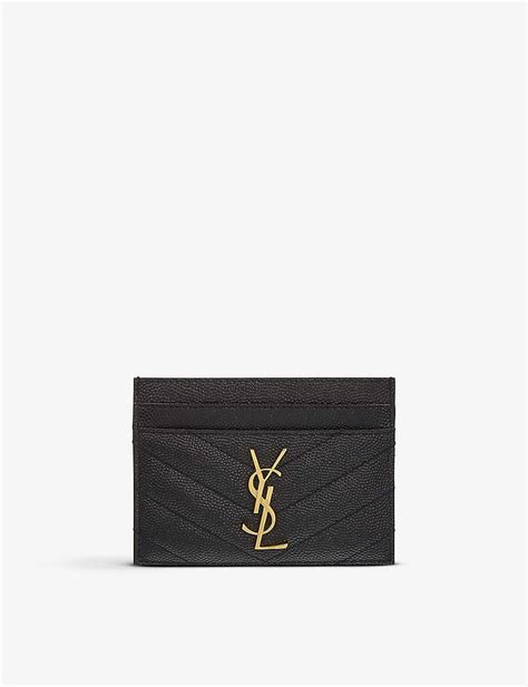 ysl card holder paris|YSL card holder selfridges.